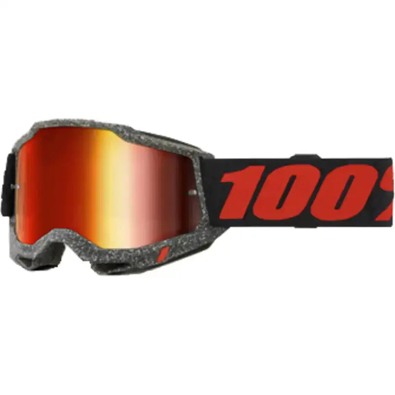 100% Accuri 2 Goggle Huaraki - Mirror Red Lens