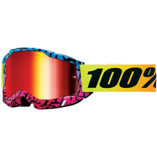 100% Accuri 2 Goggle KB43 DSpray - Mirror Lens