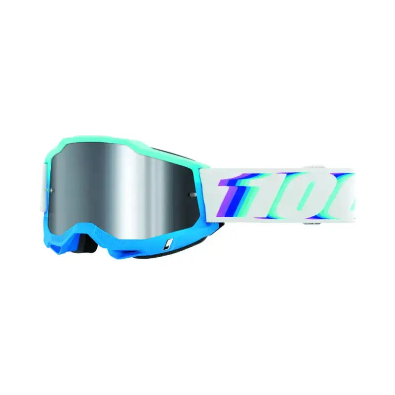 100% ACCURI 2 Goggle Stamino - Mirror Silver Flash Lens