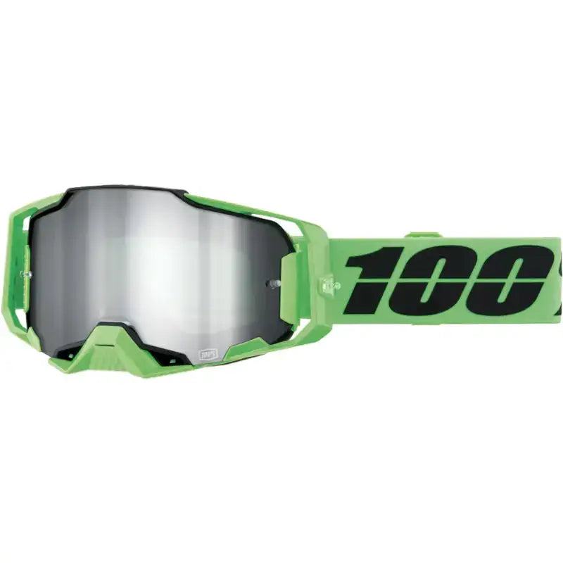 100% Armega Goggle Anza 2 - Mirror Silver Lens