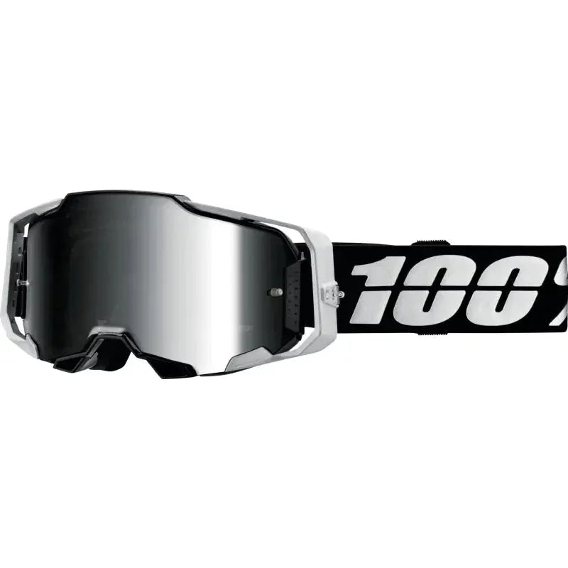 100% Armega Goggle RENEN S2 - Mirror Silver Lens