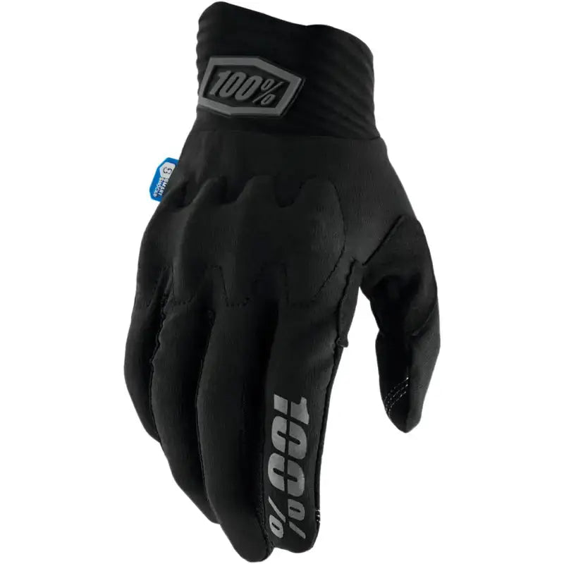 100% Cognito Smart Shock Gloves - schwarz / S