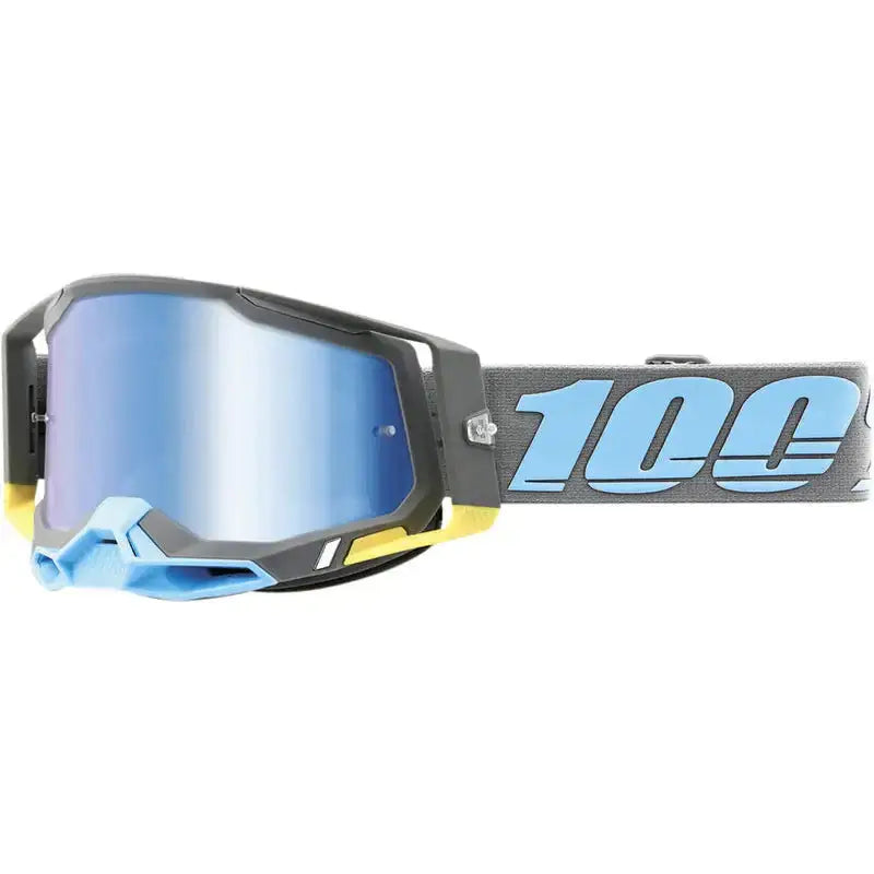 100% Racecraft 2 Goggle Trinidad - Mirror Blue