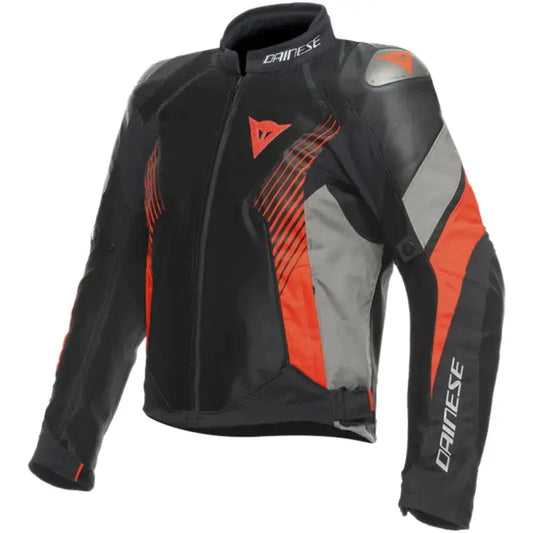 Absoluteshell Jacke Super Rider 2 - schwarz-grau-rot / 48