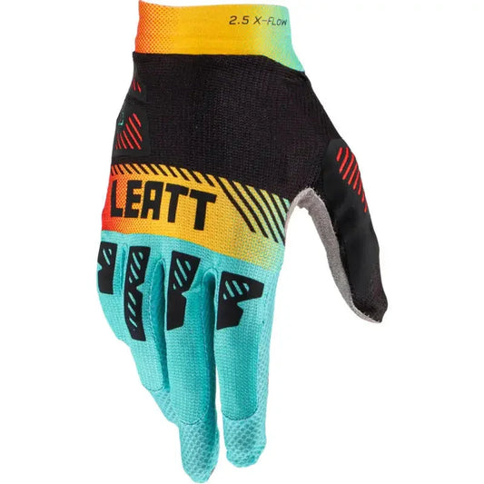 Glove Moto 2.5 X-Flow 23 - blaugrün / S