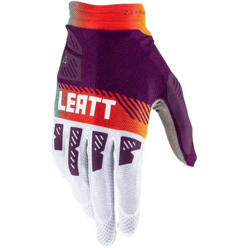 Glove Moto 2.5 X-Flow 23 - violett-weiss / S