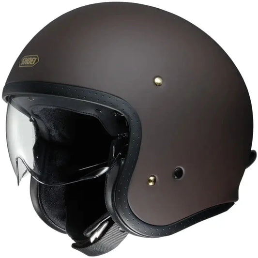 HELM SHOEI J-O - braun / XS