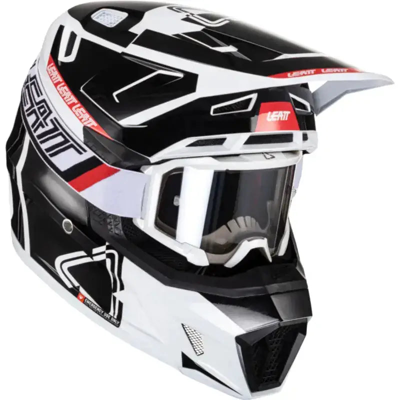 Helmet Kit Moto 7.5 V24 - schwarz-weiss / XS