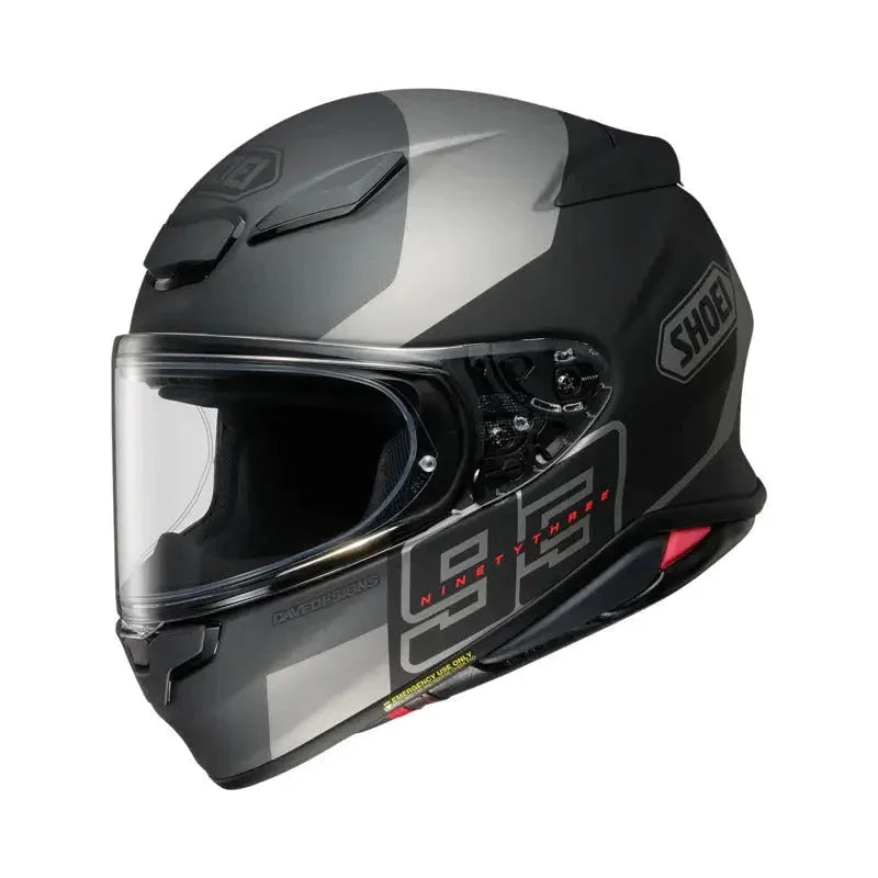 Integralhelm NXR2 MM93 Collection Rush - grau-schwarz / XS