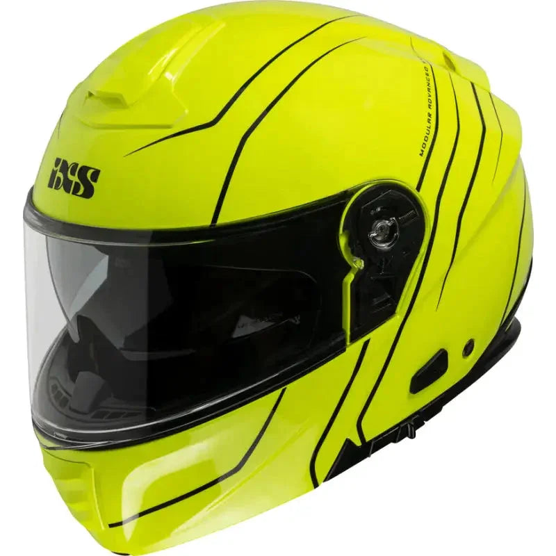 Klapphelm iXS460 FG 2.0 - gelb-schwarz / XS