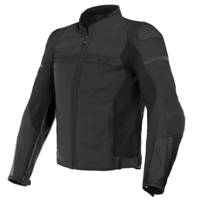 Lederjacke perf. AGILE - schwarz / 48