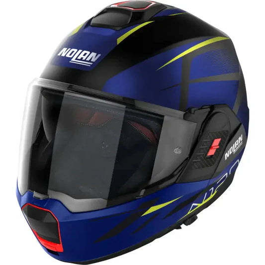 Modularhelm N120-1 NIGHTLIFE N-COM #28 - blau matt / 2XS