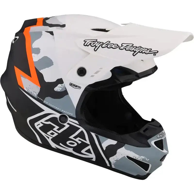 Motocross GP Helmet - weiss-camo / XS