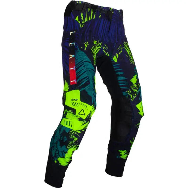 Pant Moto 5.5 I.K.S Jungle - schwarz-grün-blau / XS