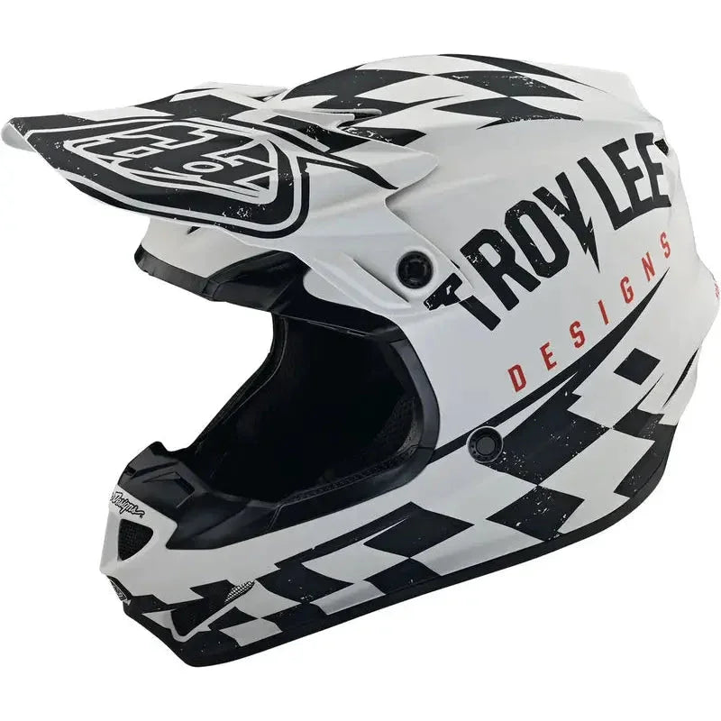 SE4 Polyacrylite Helmet Mips - weiss-schwarz / XS