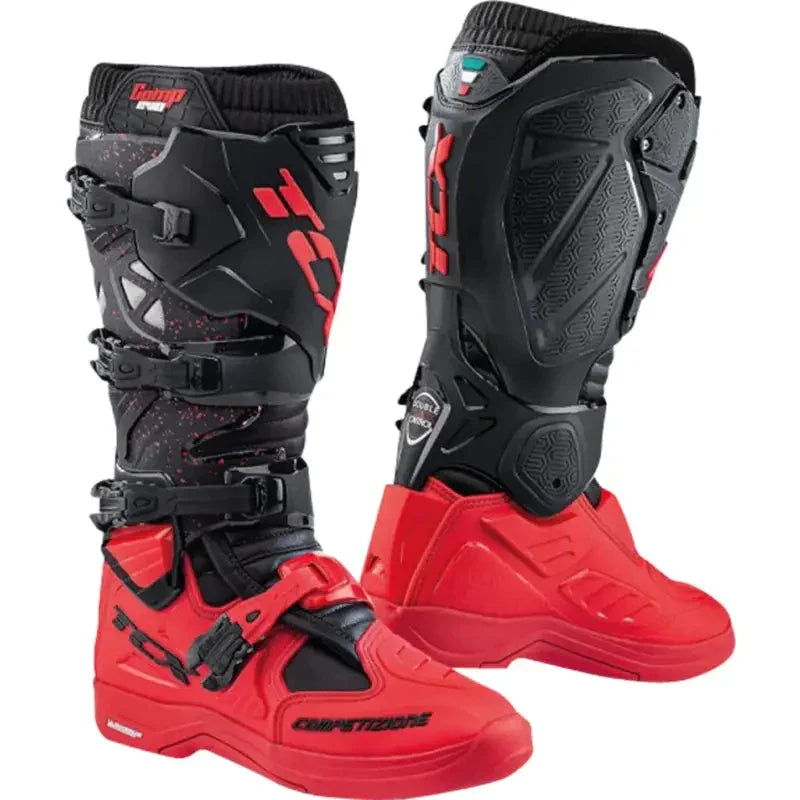 Stiefel COMP EVO 2 MICHELIN - rot-schwarz / 40