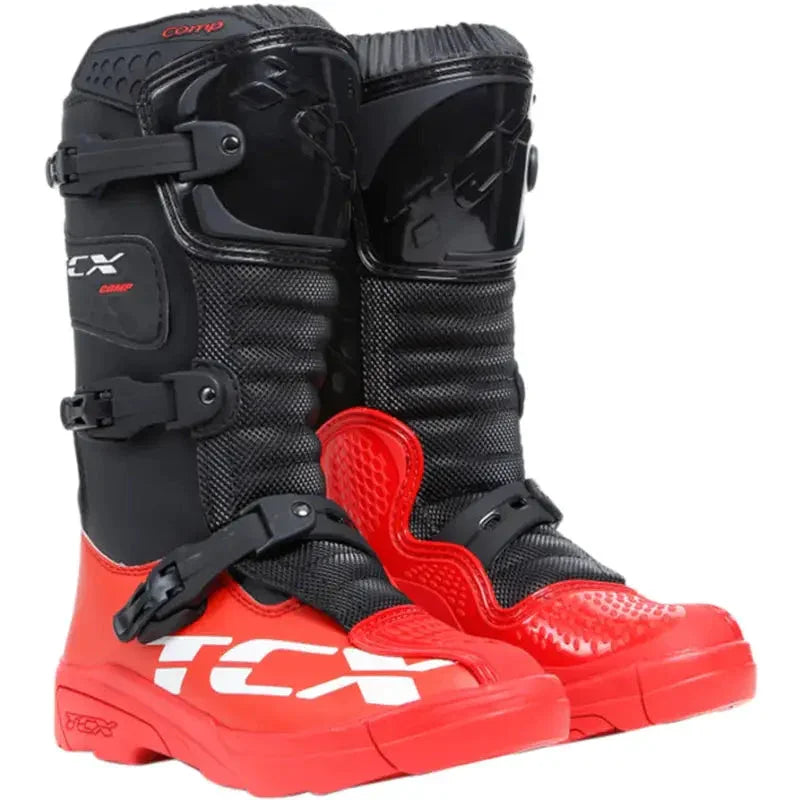 Stiefel Comp-Kid - rot-schwarz / 31