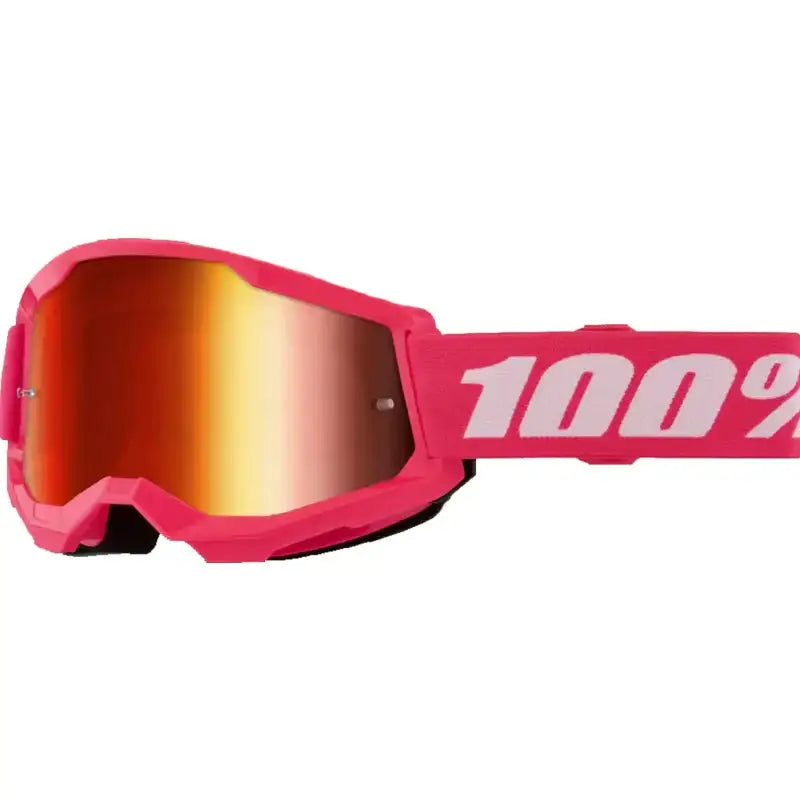 STRATA 2 Goggle Pink - Mirror Red Lens - pink