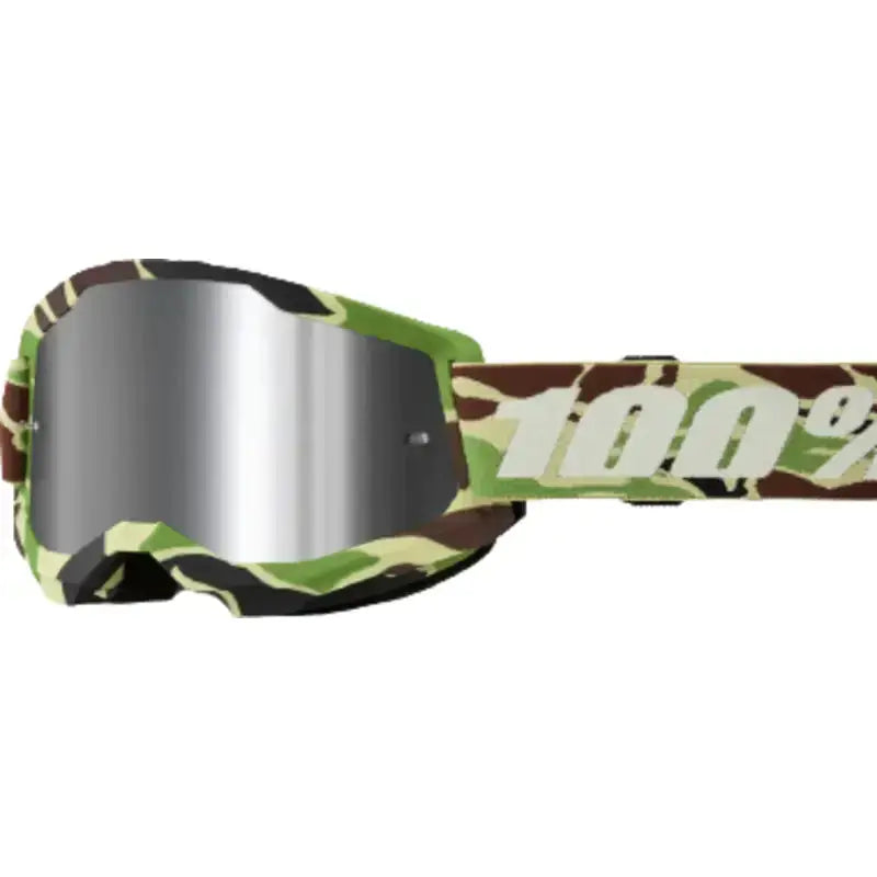 STRATA 2 Goggle War Camo - Mirror Silver Lens - camo