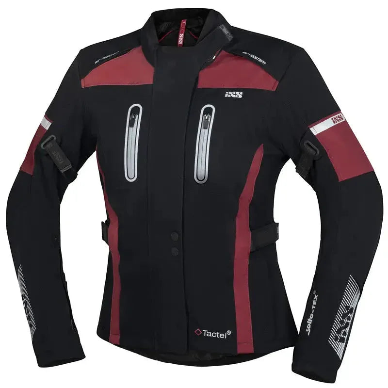 Tour Damen Jacke Pacora-ST - rot-schwarz / DS